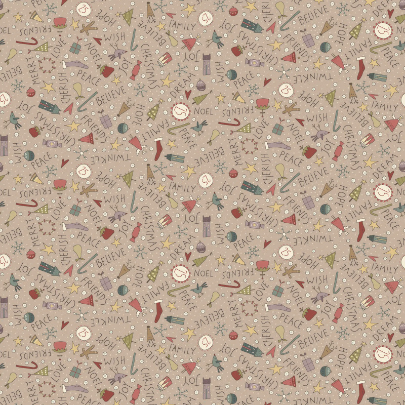 Tela O Christmas Tree by Anni Downs HG2818.32
