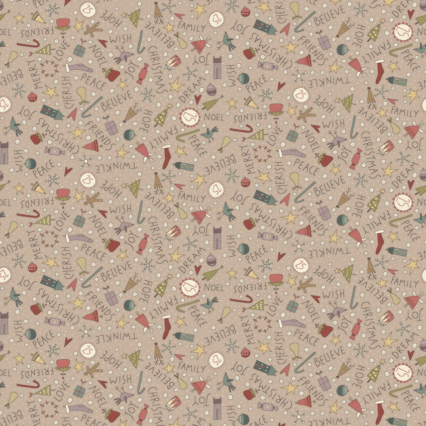 Tela O Christmas Tree by Anni Downs HG2818.32