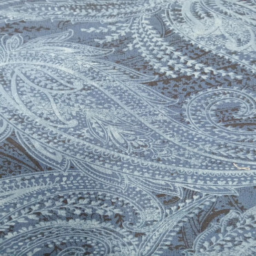 Tela Azul dibujos de Cashemir de 2,8 mts