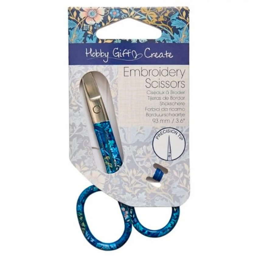 Tijeras de Bordar Punta Fina Blue Hobby Gift