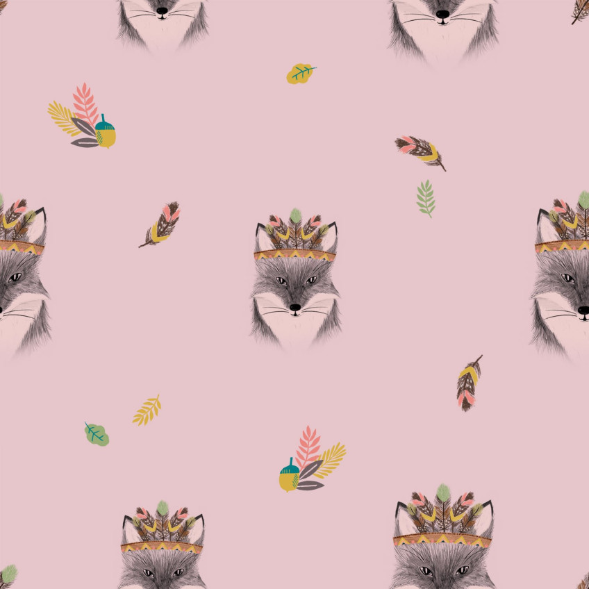 Tela Popelín Main Fox Pink P17