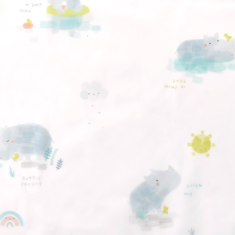 Tela Translucent Swim Rhinos T2