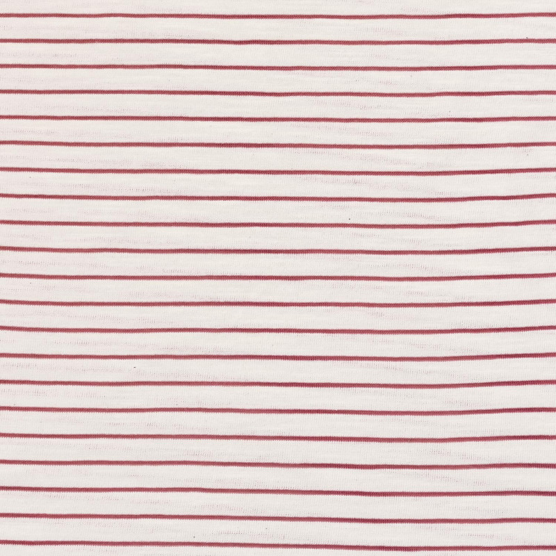 Tela Slub Jersey Stripes Hazelnut SJ2