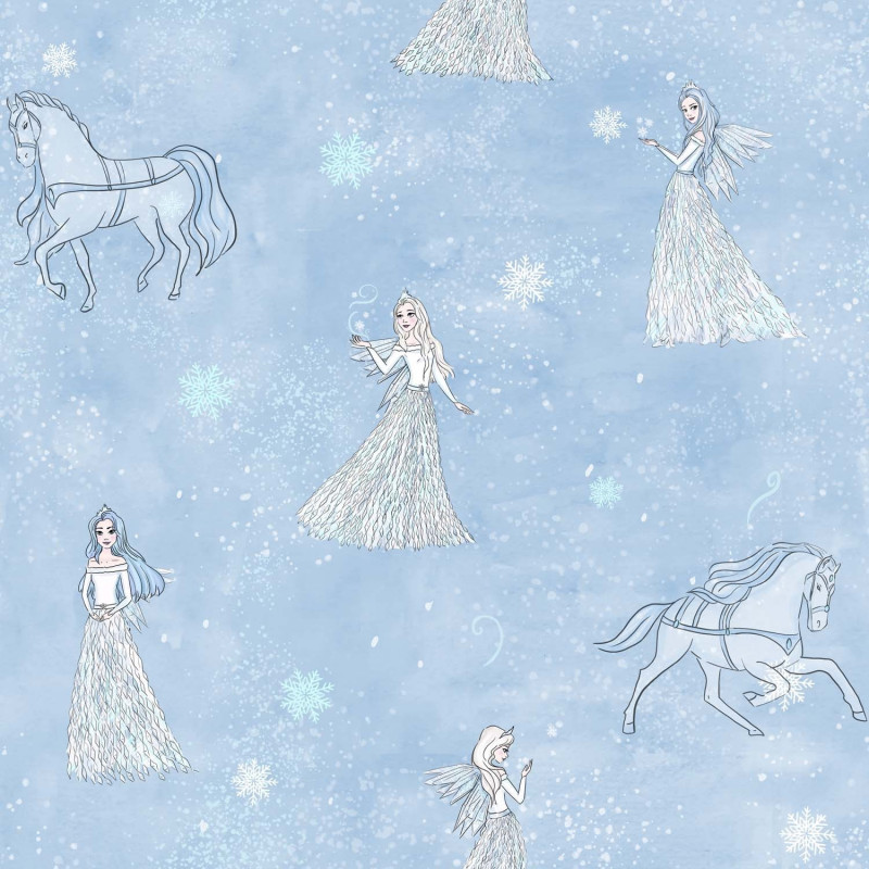 Tela Poplin AW Snow Queen PAW120