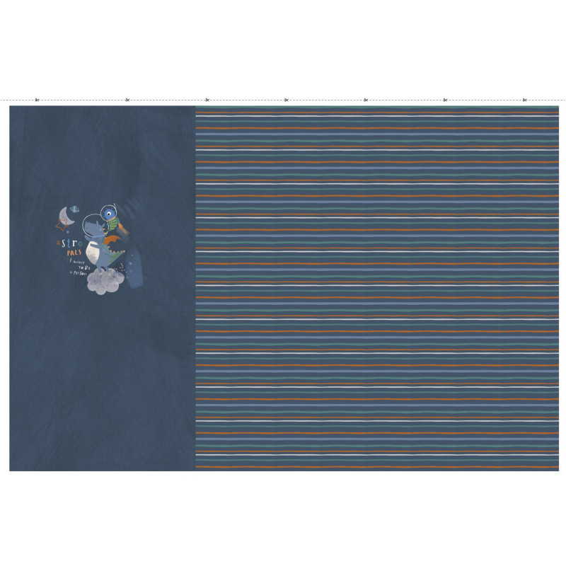 Panel Jersey AW Astro Pals Panel JP16