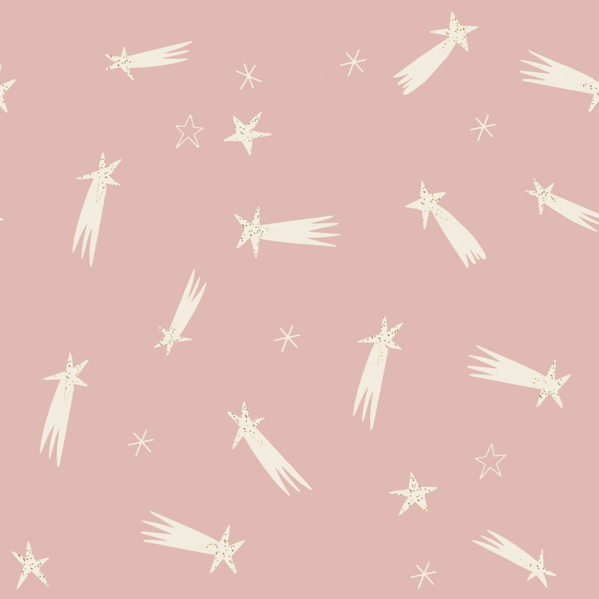 Tela Sweat Gold Fairy Tooth Stars SG2