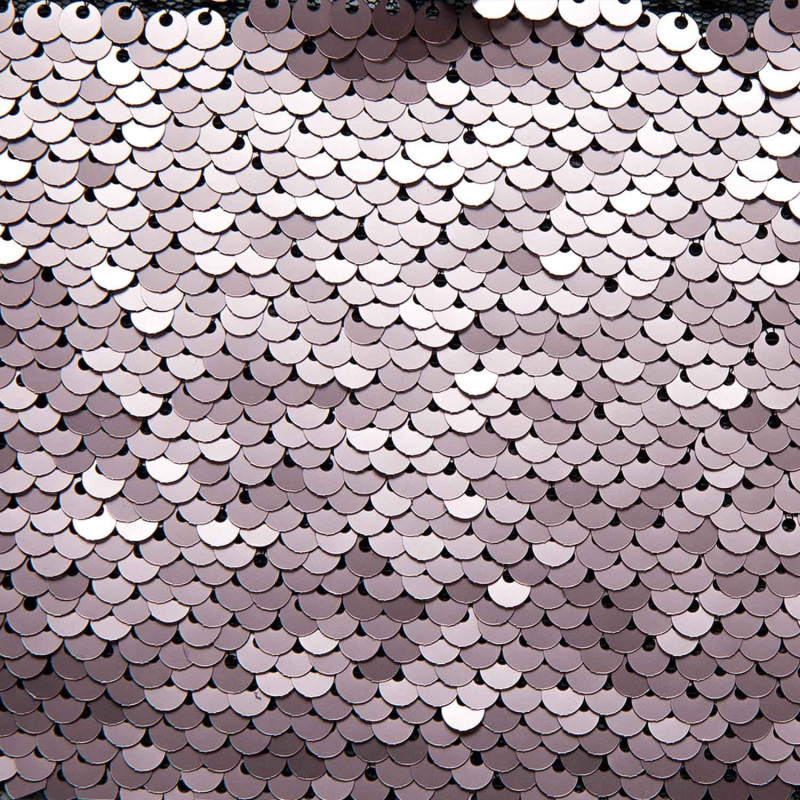 Tela Katia Paillettes Bicolor Make-up & Silver PAI1