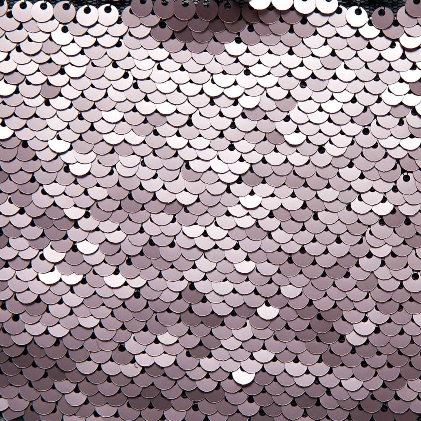 Tela Katia Paillettes Bicolor Make-up & Silver PAI1