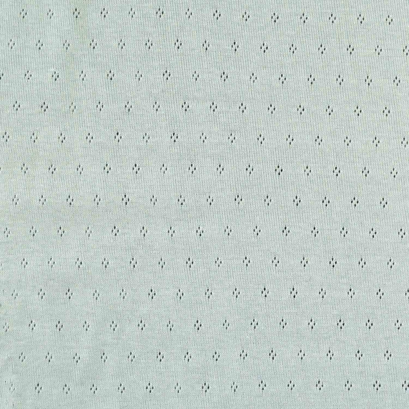 Tela Openwork Baby Knit Solid Aqua 2186-6