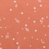 Tela Bambula Print Be Unique Star Coral BP8 2059-8