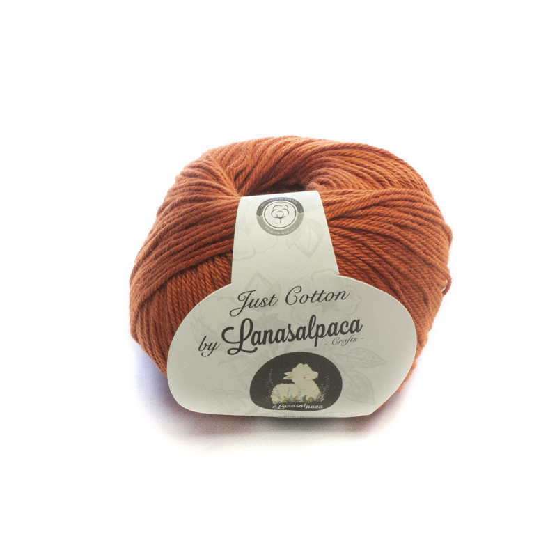 Lana Alpaca Just Cotton num A046 Ferro