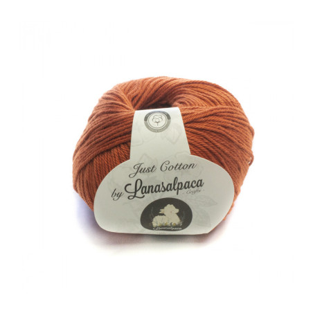 Lana Alpaca Just Cotton num A046 Ferro