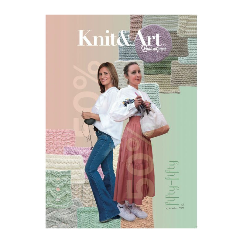 Knit  Arts Fifty & Fifty