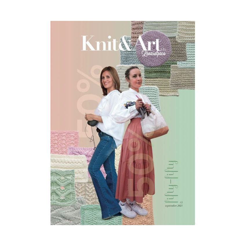 Knit  Arts Fifty & Fifty