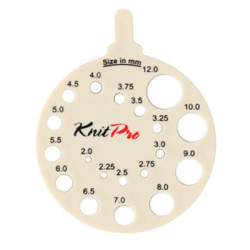 Medidor de agujas Knit-Pro (10991)