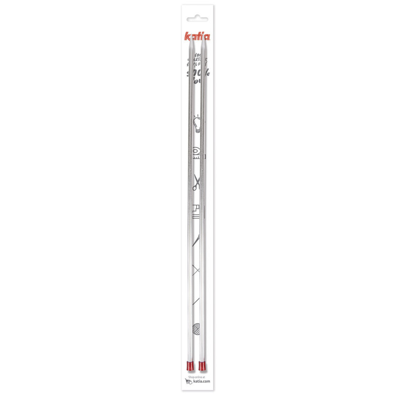 Aguja Aluminio 40 cm Knit-pro num 4 N (7464)