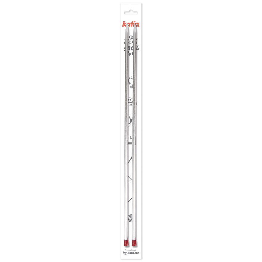 Aguja Aluminio 40 cm Knit-pro num 4 N (7464)