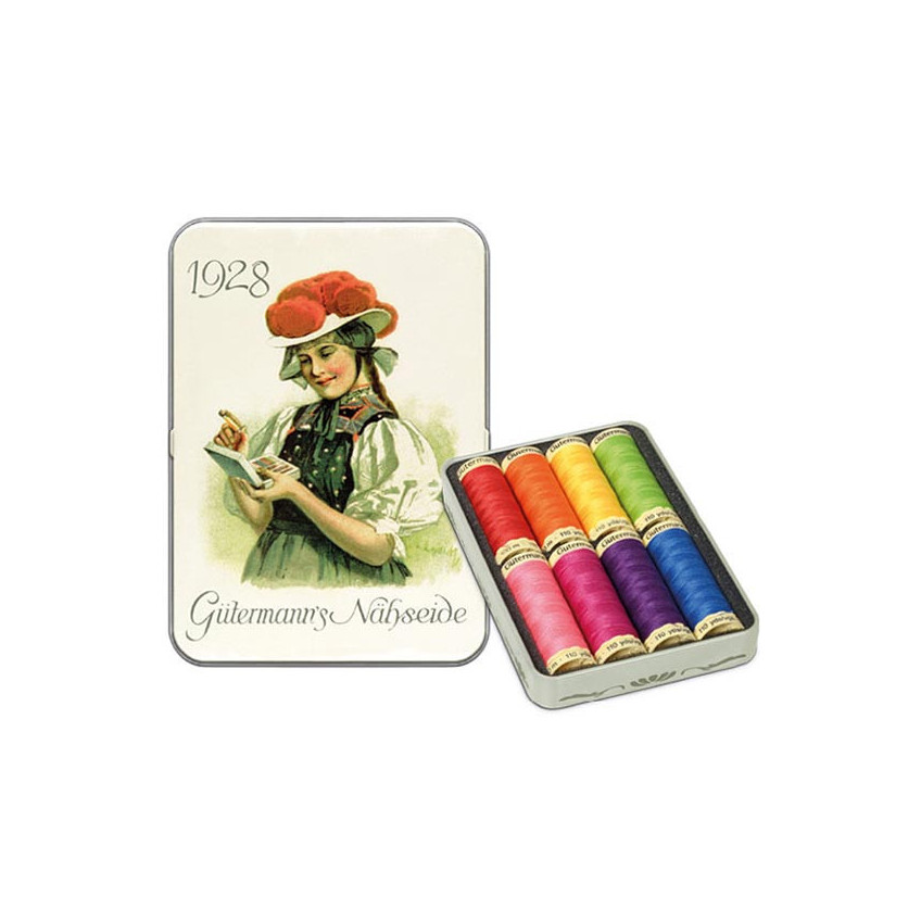Caja Nostalgica Coselotodo de Gütermann 1928