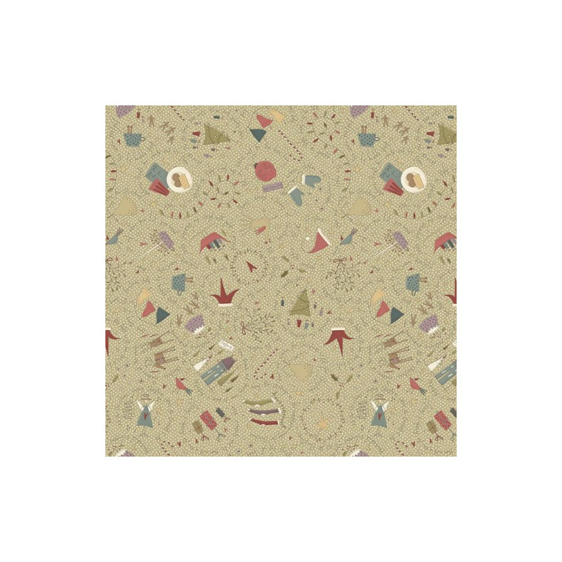 Tela All for Christmas by Anni Downs HG2672,66