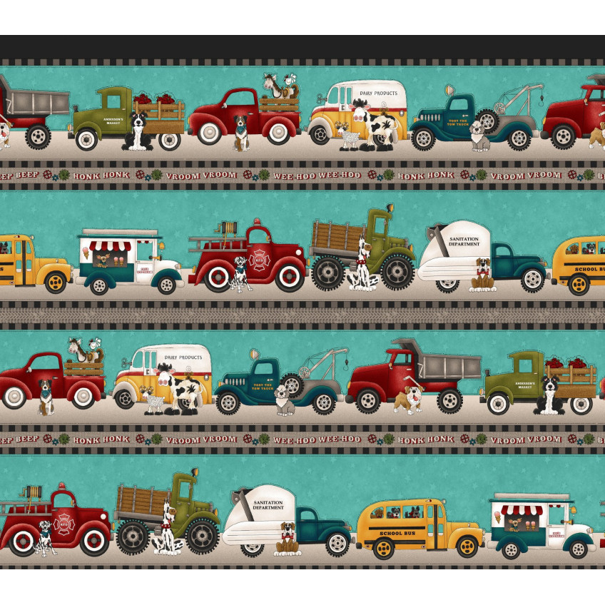 Tela Papa´s Old Truck by Leanne Anderson and Kaytlin Kuebler HG9158-66