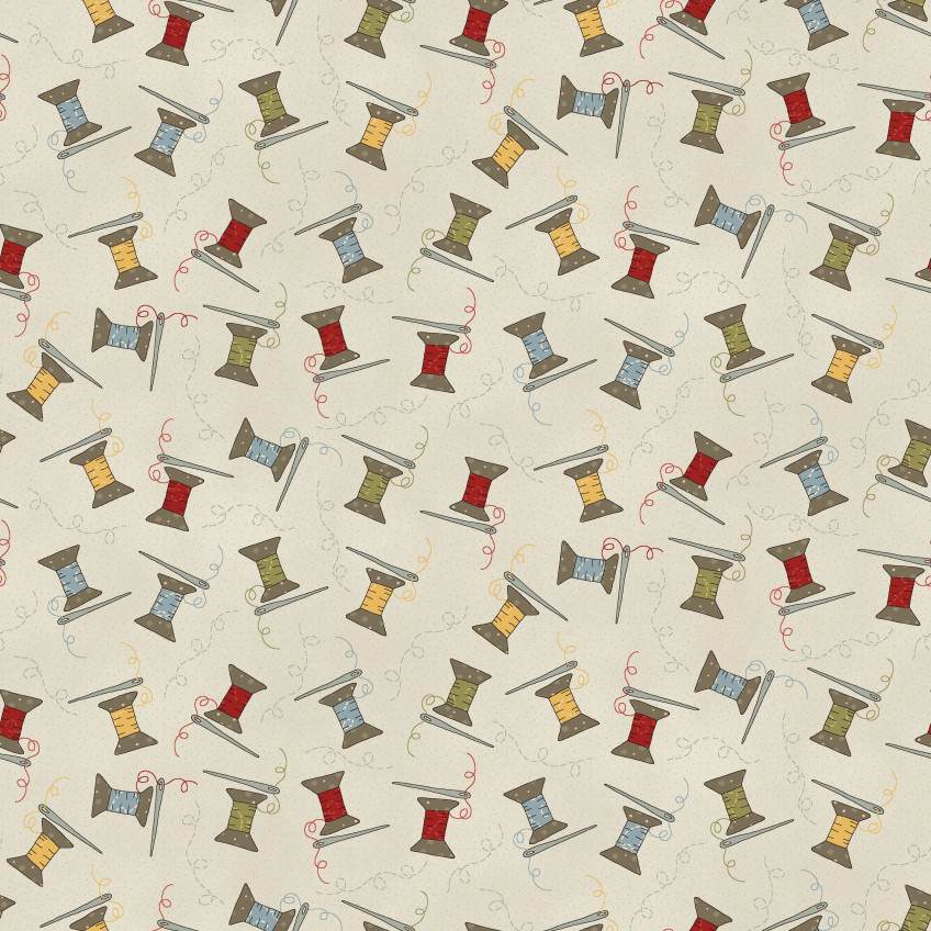 Tela S is for Sew by Debbie Busby HG2846,33