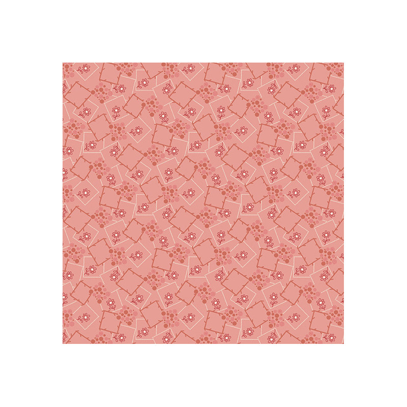 Tela Stramberries Cream by Edyta Sitar AD357E