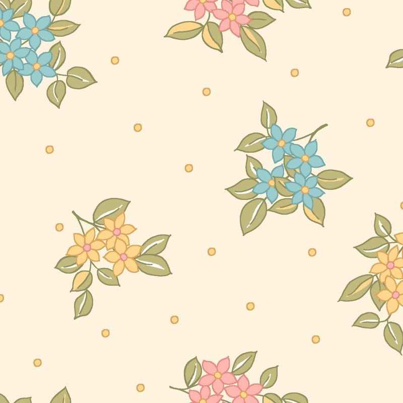 Tela Sunlit Blooms by Maywood Studio MAS9844-S