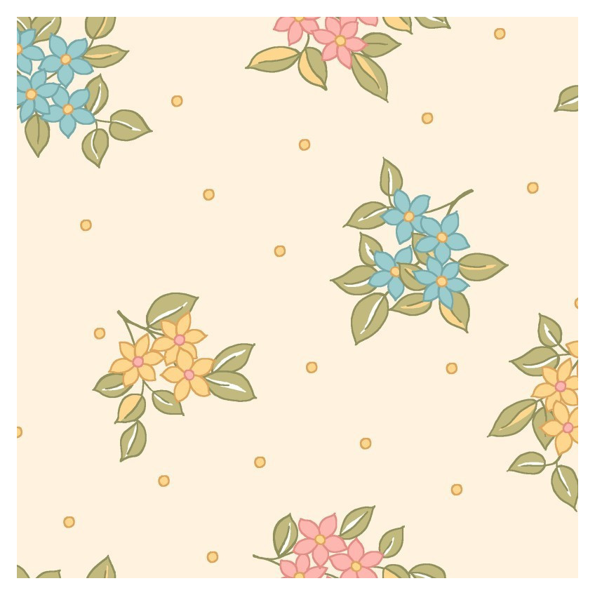 Tela Sunlit Blooms by Maywood Studio MAS9844-S