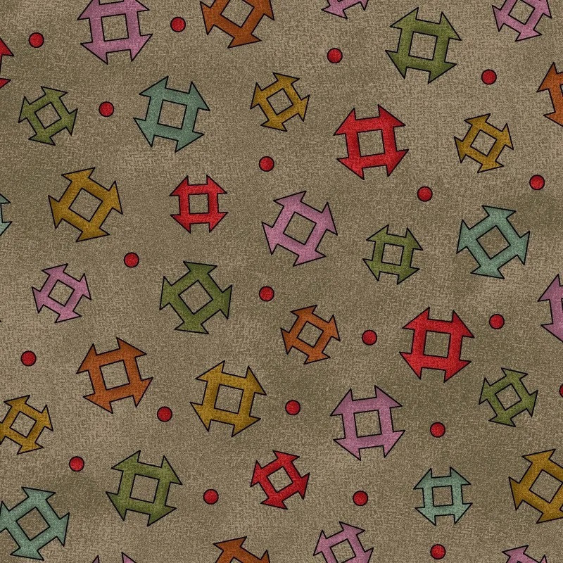 Tela Home Sweet Home Flannel by Bonnie Sullivan MASF9414-K