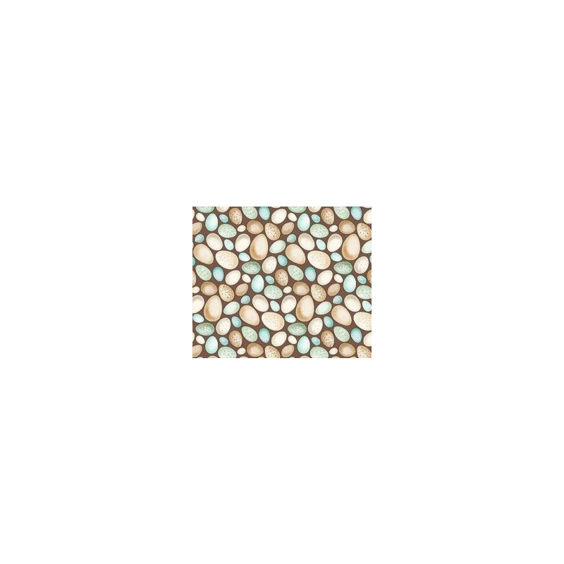 Tela Baker´s Dozen by Jaqueline Paton DDC10314 Marron