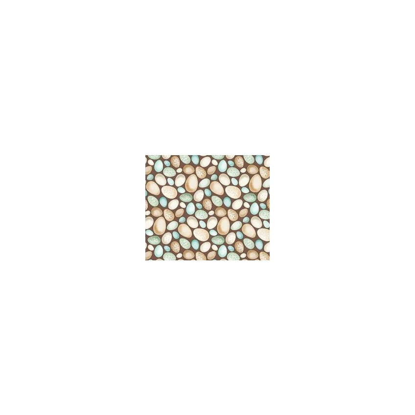 Tela Baker´s Dozen by Jaqueline Paton DDC10314 Marron