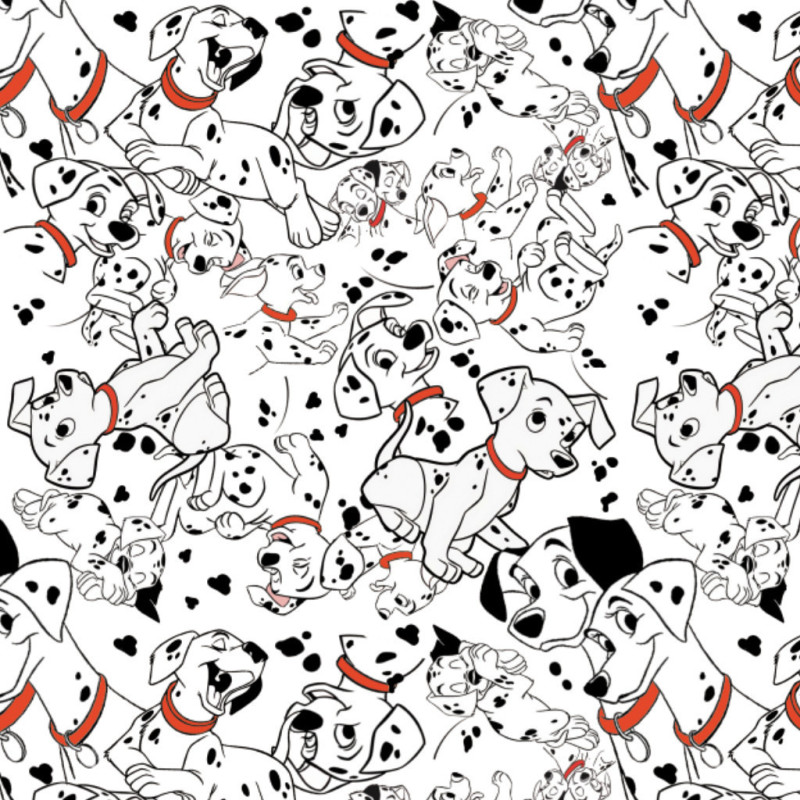 Tela Dalmatas by Disney 85010206