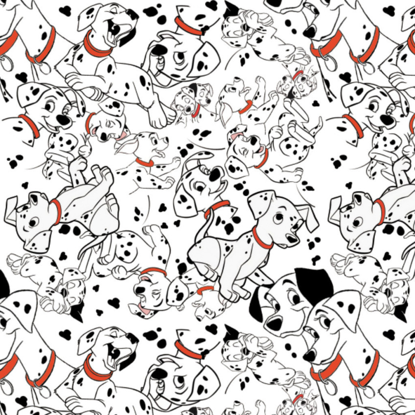 Tela Dalmatas by Disney 85010206
