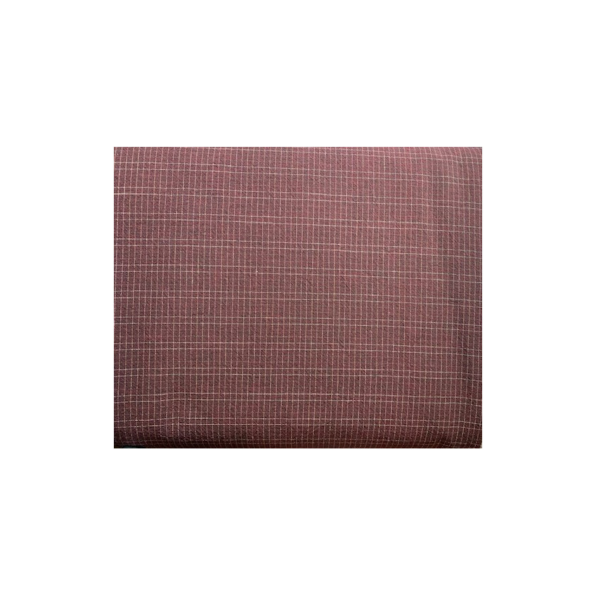 Tela Tramadas Japones Cuadrados Pequeños Granate