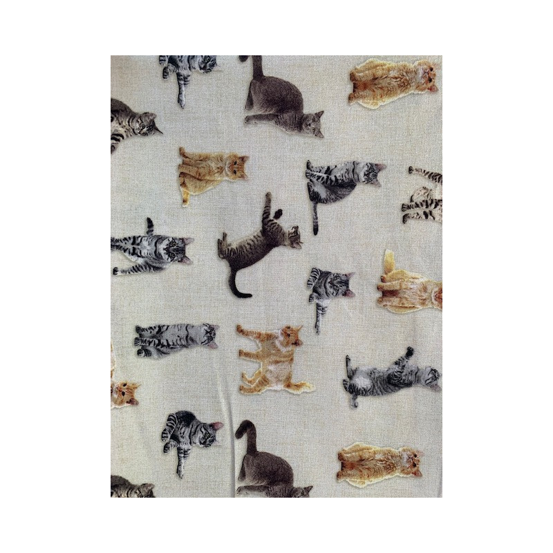Tela Algodón Tematica Animales by Indigo Fabrics
