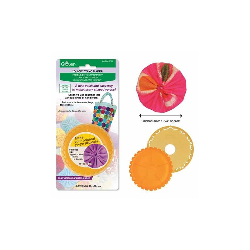 Molde para hacer yo-yos rapido de 45 mm de Clover