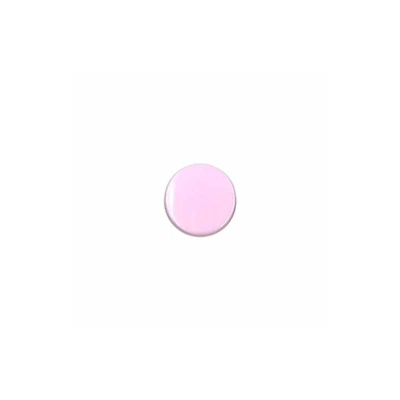 Broche Presion Rosa Plastico