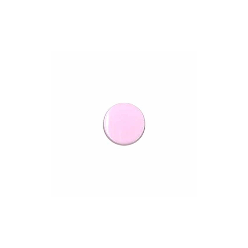 Broche Presion Rosa Plastico