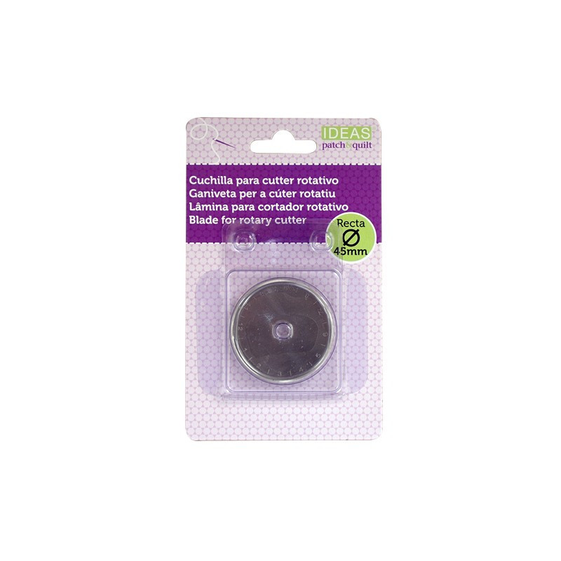 Cuchilla recta Cutter rotativo de 45 mm de Ideas