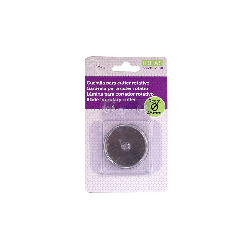 Cuchilla recta Cutter rotativo de 45 mm de Ideas