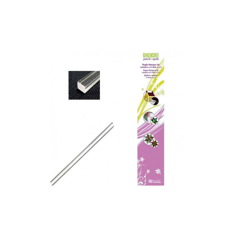 Regla Margen de Costura de 6mm (1/4") Ideas C1123