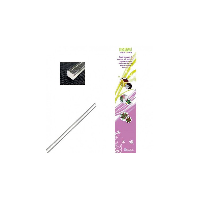 Regla Margen de Costura de 6mm (1/4") Ideas C1123