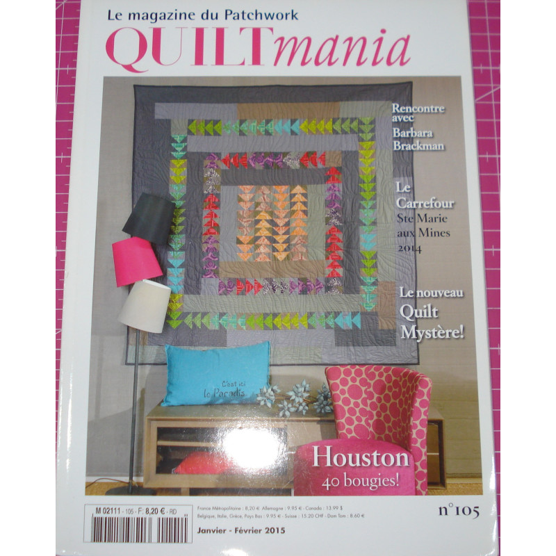 Revista  Patchwork Quiltmania 105