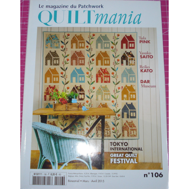 Revista  Patchwork Quiltmania 106