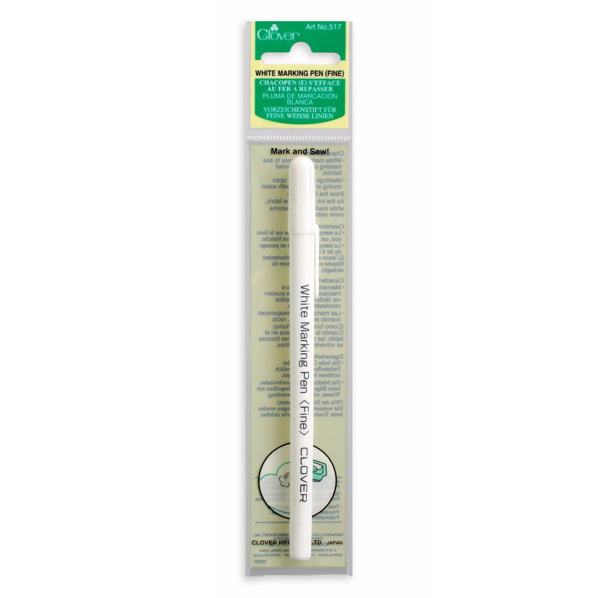 Rotulador White Marking Pen Clover