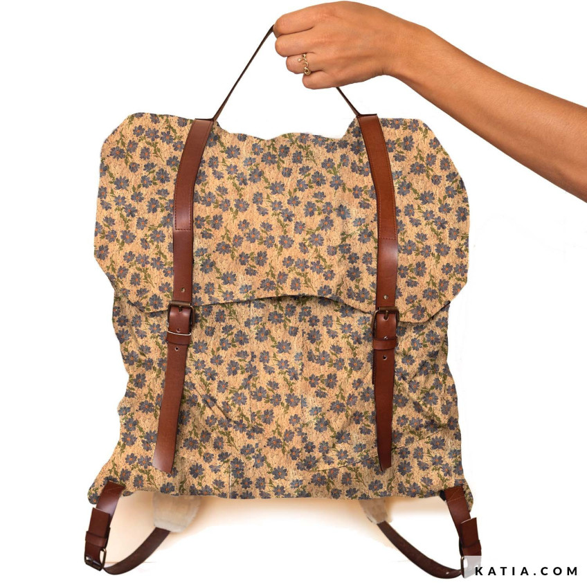 Tela Cork Print Marguerite Cork 2096-11