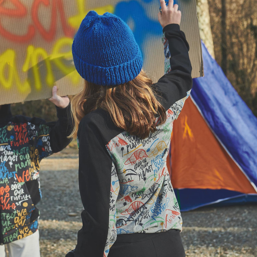 Tela Jersey Melange A/W Antear Graffiti JMAW20 (2103-20)
