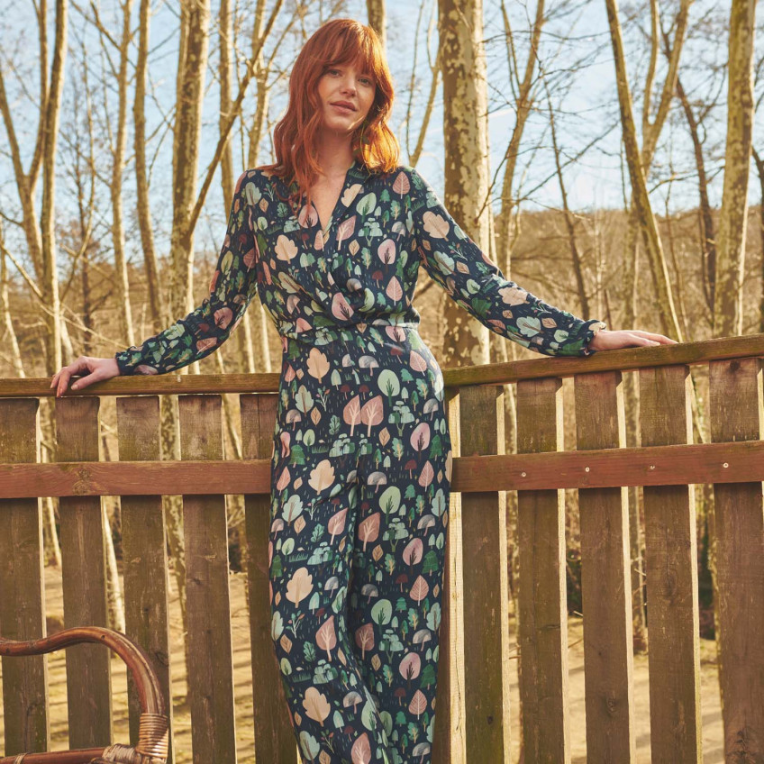 Tela Ecoviscose A/W Forest Handmade E24 (2172-24)