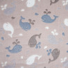 Tela Coraline Print Whales 2 - 2143