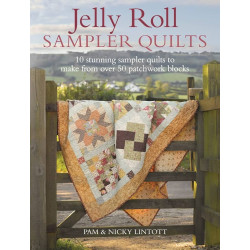 Jelly Roll Sampler Quilt by...